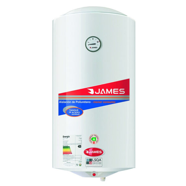 Calefón James 80 Lts Acero