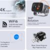 Proyector 4K - Android TV 11, WiFi 6, Bluetooth 5.3, Enfoque Automático, 300" - Imagen 2