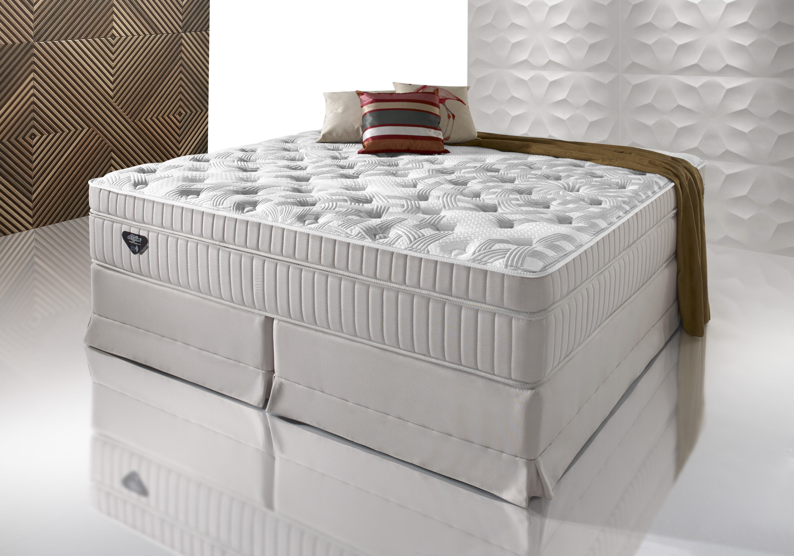 Conjunto Sommier Ecoflex Magestic 193x203x40cm King Size