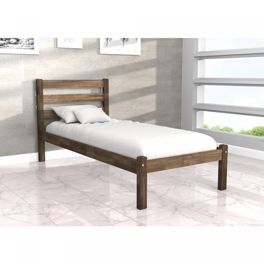 Cama 1 Plaza Madera Natural - SOFIA - Imagen 2