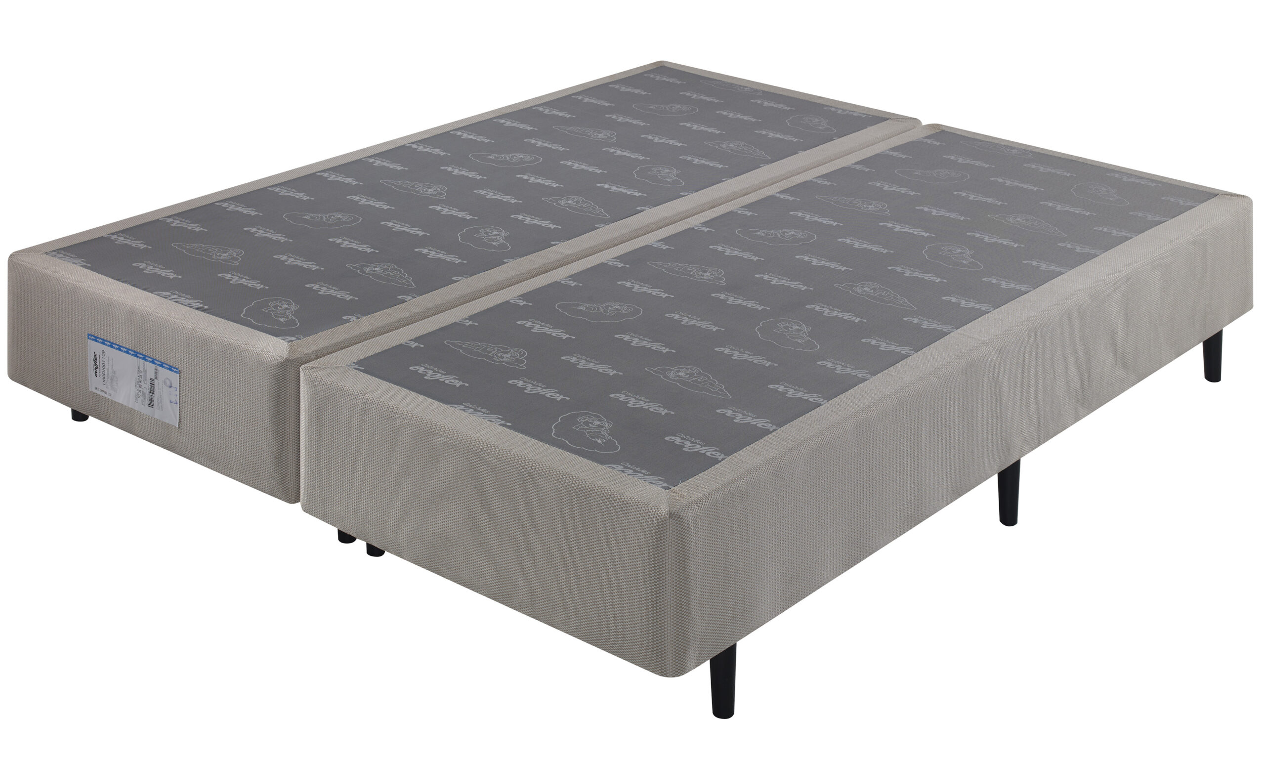 Conjunto Ecoflex Espuma Ortopédico Queen D-80 158x198x28cm - Imagen 5