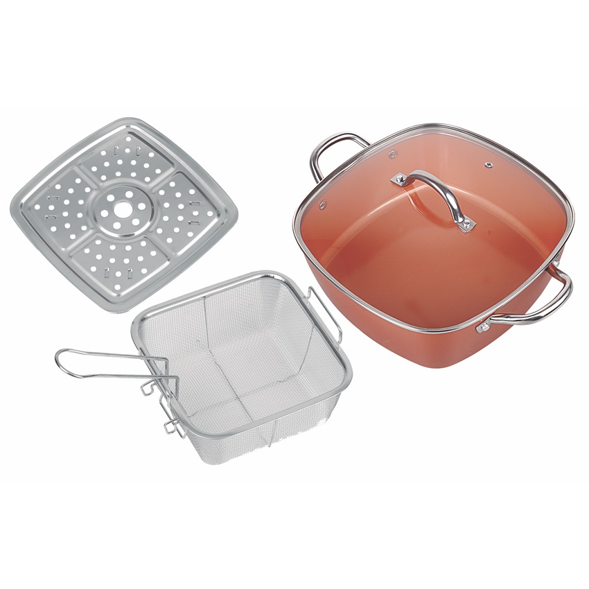 Sarten Multiuso 28×28 cm Cuori MULTICHEF - Imagen 2