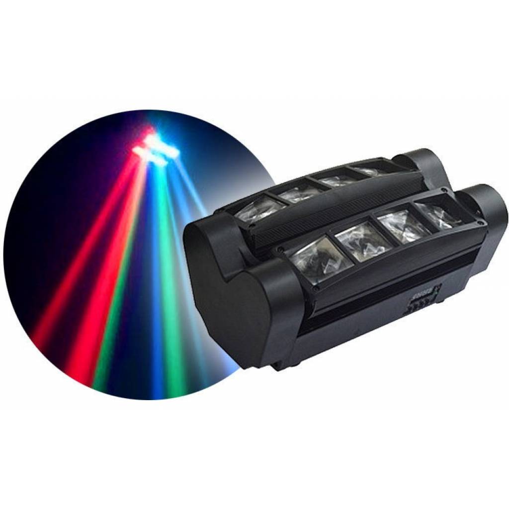 Cabeza Movil Big Dipper Lm30 8 X 3w Rítmico - Imagen 2