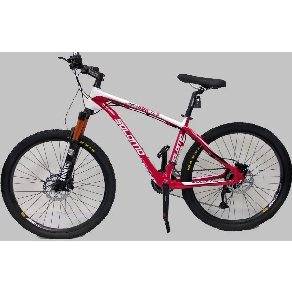 Bicicleta Montaña Solomo R26 Carbono - Shimano Altus 27v, Hidráulico, Horquilla Regulable - Imagen 2
