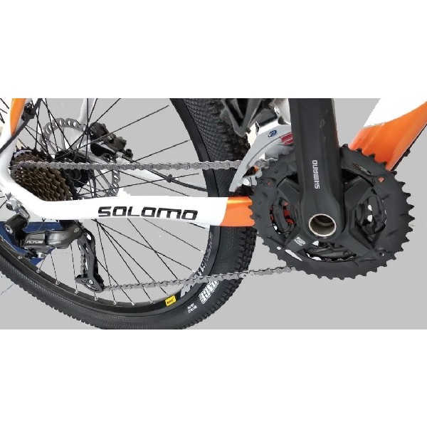 Bicicleta Montaña Solomo R26 Carbono - Shimano Altus 27v, Hidráulico, Horquilla Regulable - Imagen 7