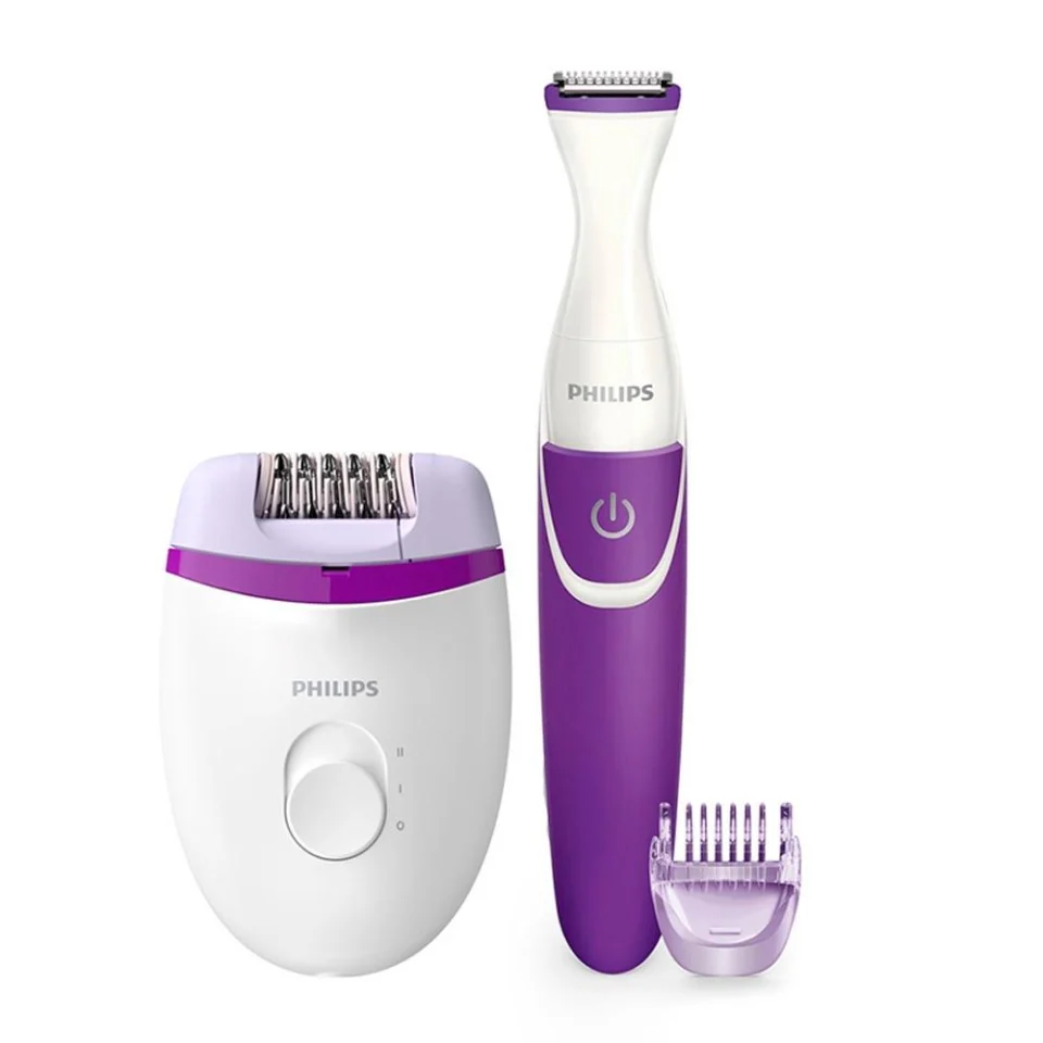 Depiladora Philips BRP505/00 + Recortadora Para Cavado