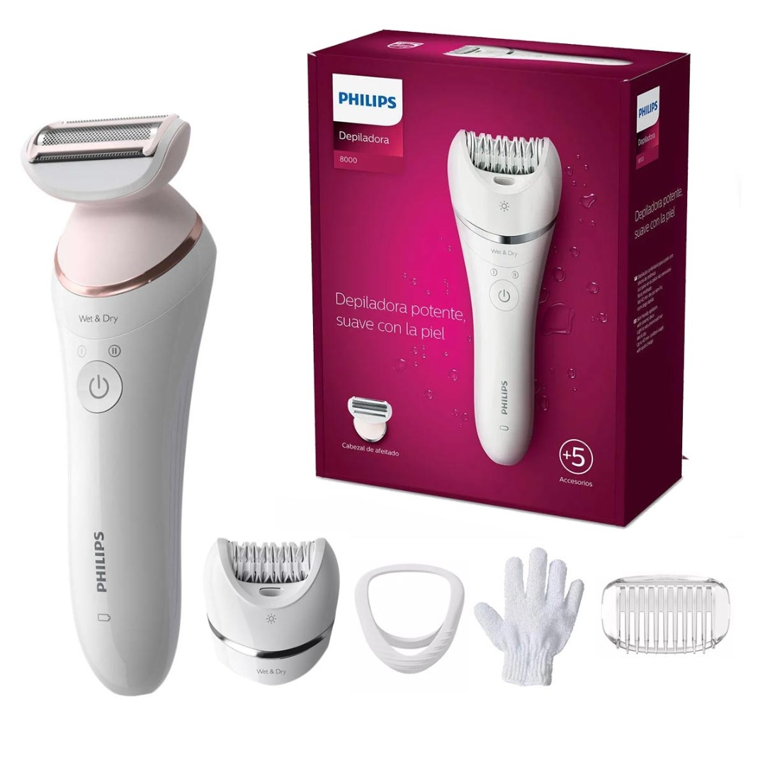 Depiladora Philips BRE712/00 Inalámbrica Seco Y Húmedo - Imagen 2