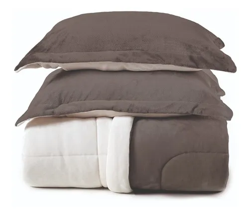 KIT ACOLCHADO - FRAZADA KARSTEN + PORTA ALMOHADA - Imagen 2
