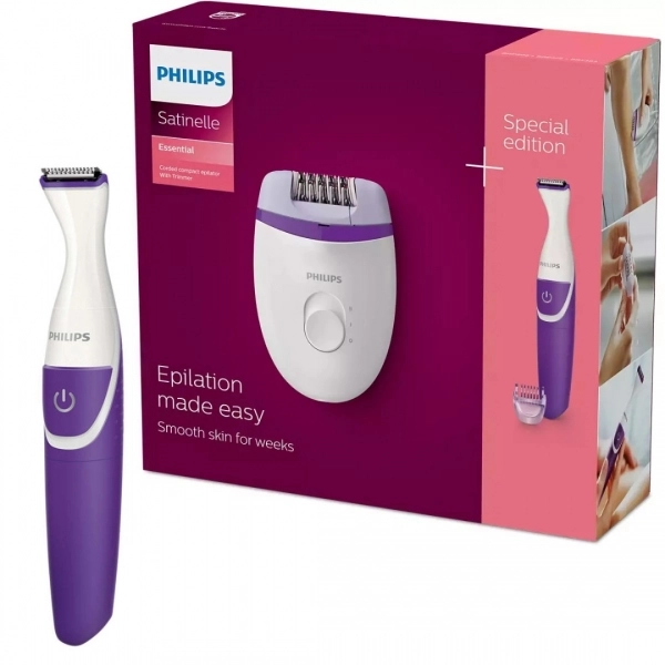 Depiladora Philips BRP505/00 + Recortadora Para Cavado - Imagen 2