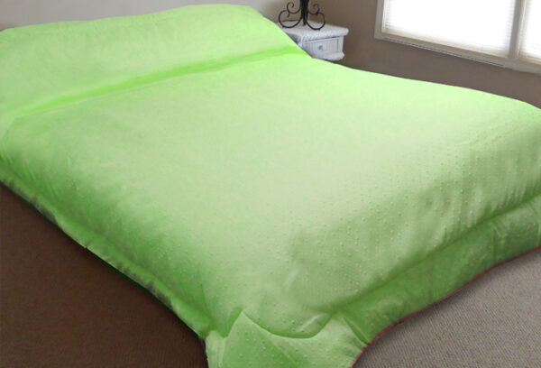 Acolchado Cotton Flor King Sommier 3D