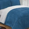 Acolchado  Cotton Flor Slik Touch 1 plaza Corderito - Imagen 3