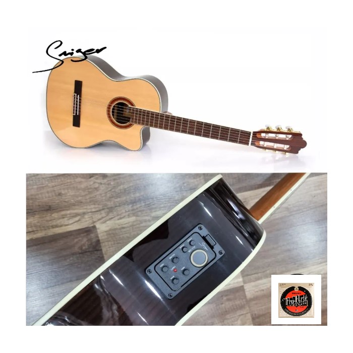 Guitarra Clásica Electroacústica SMIGER CG-420 - Imagen 10