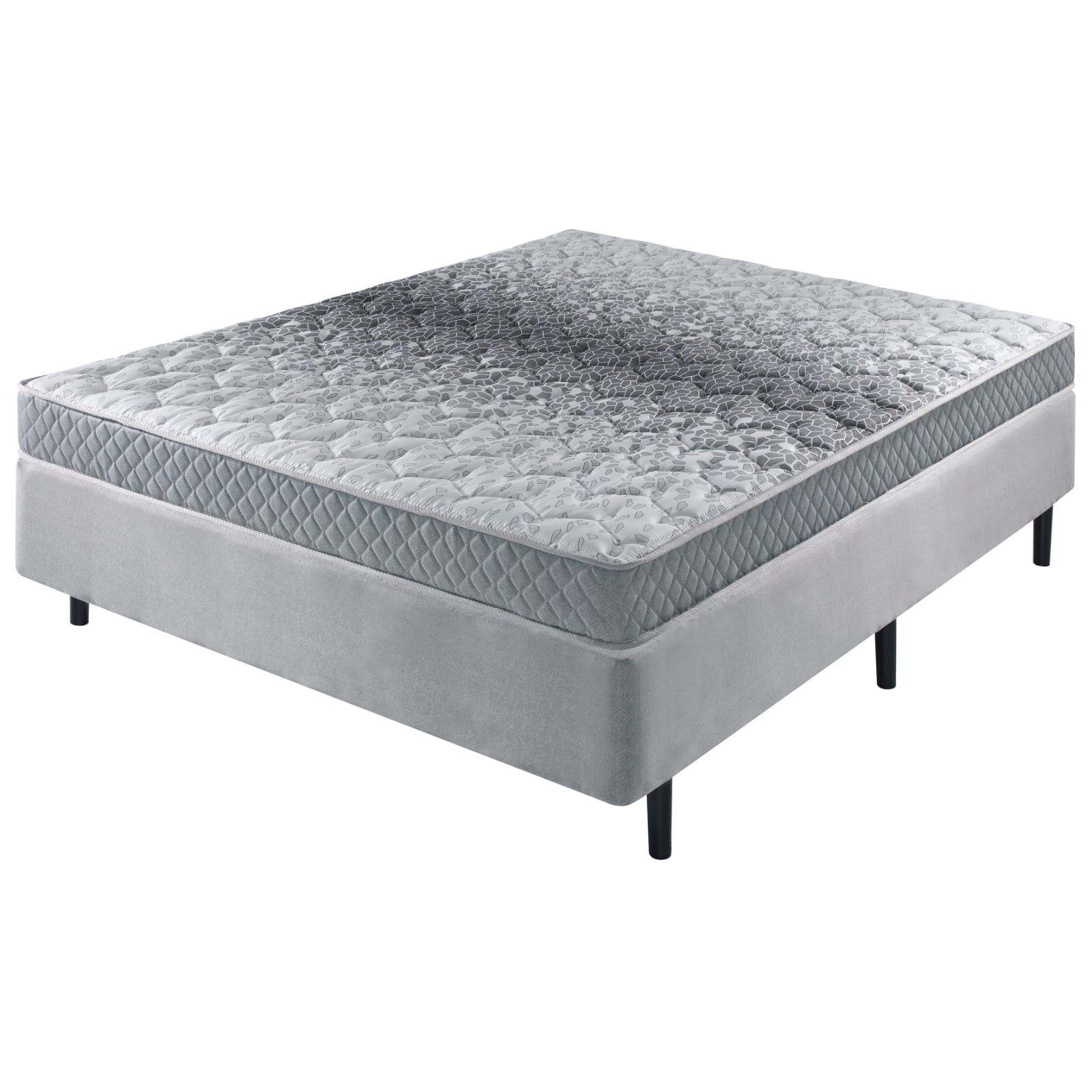 Conjunto Ecoflex Espuma 2 Plazas D-33 138x188x17cm