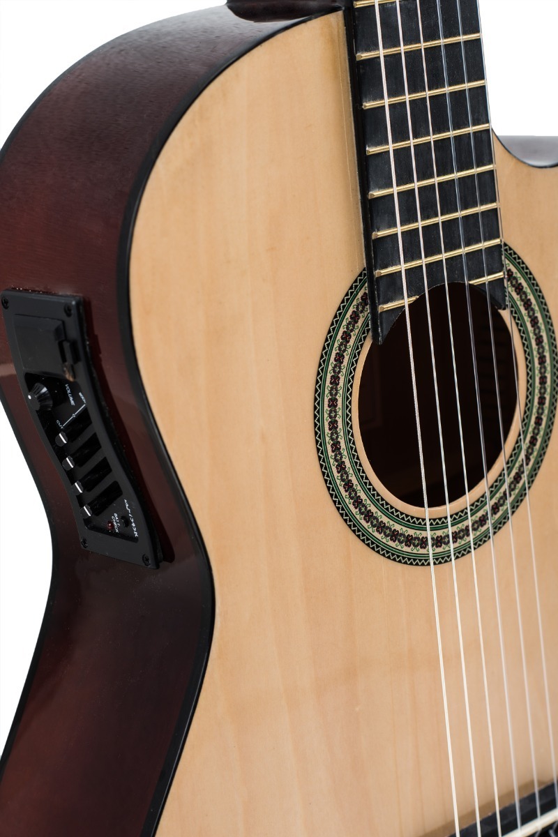 Guitarra Eléctro Acústica Memphis 951 (Nylon) - Imagen 2