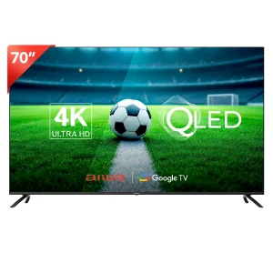Smart TV 70'' AIWA | Google TV | Ultra HD 4K | QLED | AW-70B4QFG