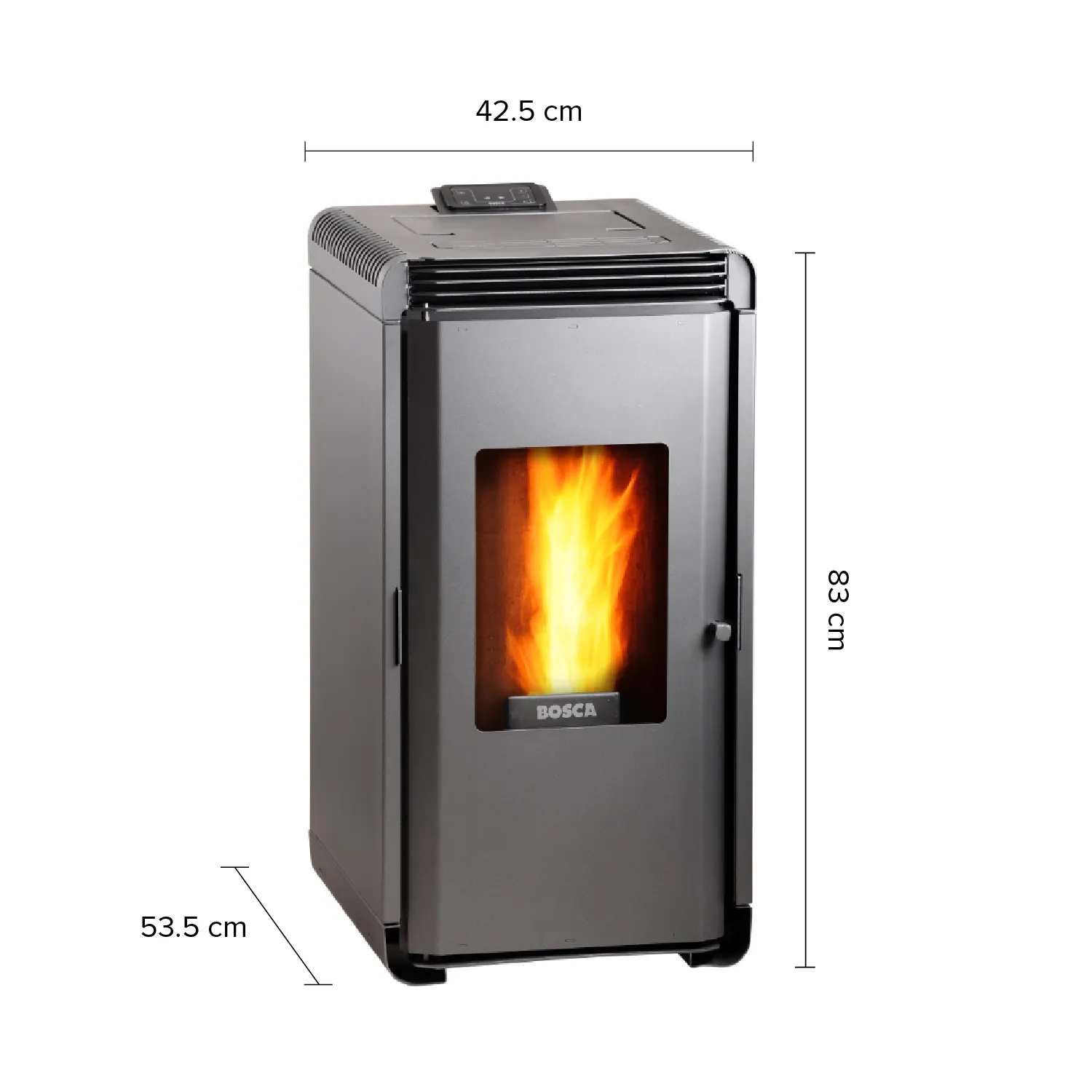 Calefactor a pellet BOSCA Hera+ KIT DE CAÑOS DE REGALO - Imagen 9