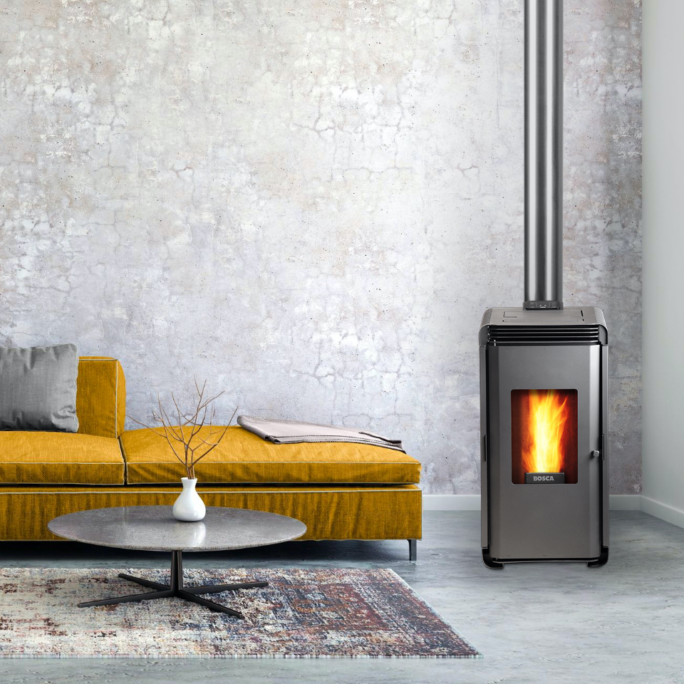 Calefactor a pellet BOSCA Hera+ KIT DE CAÑOS DE REGALO - Imagen 10