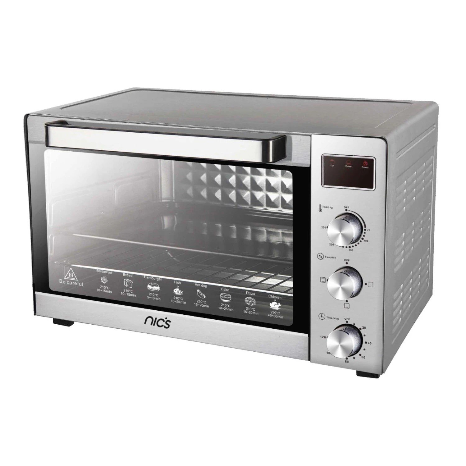 Horno Electrico NICS EV45LEOD – 45 Litros