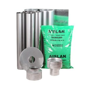 Kit de chimenea 4 metros para techo