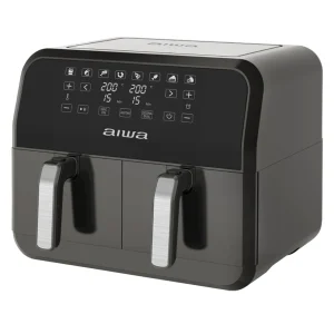 Freidora sin Aceite de Dos Canastos 8L AIWA AW-FT8003
